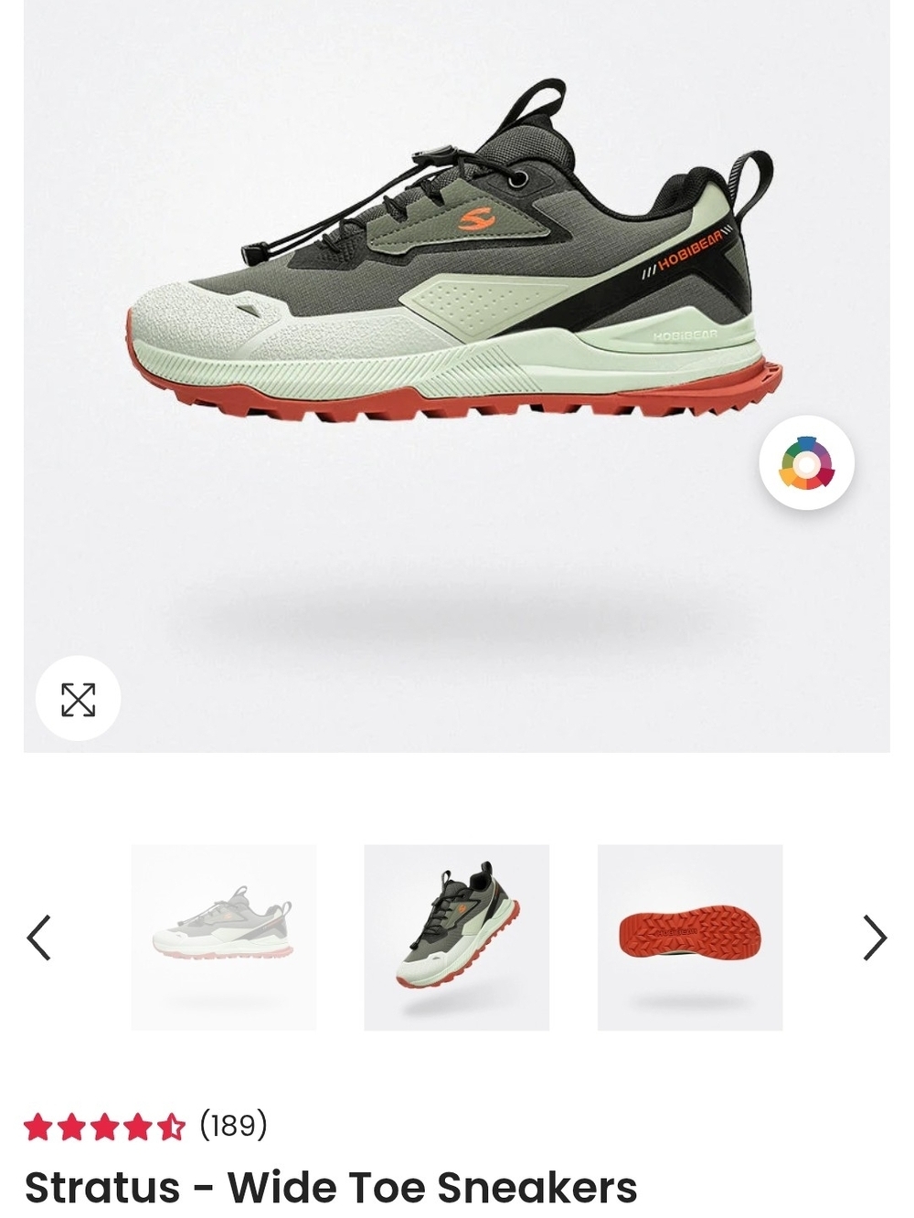 Hobibear - Stratus - Wide Toe Sneakers